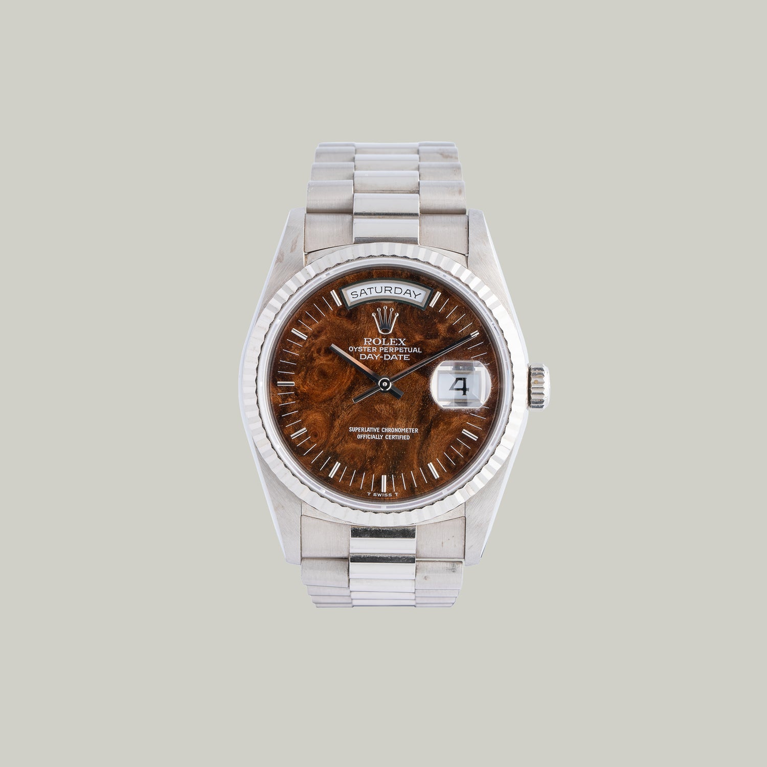 Day-Date Ref. 18239 "Mahogany Wood" Dial
