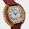 Ellipse Ruby & Yellow Diamonds Bezel