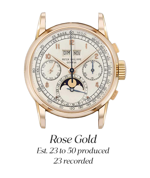patek philippe 2499 rose gold metal breakdown