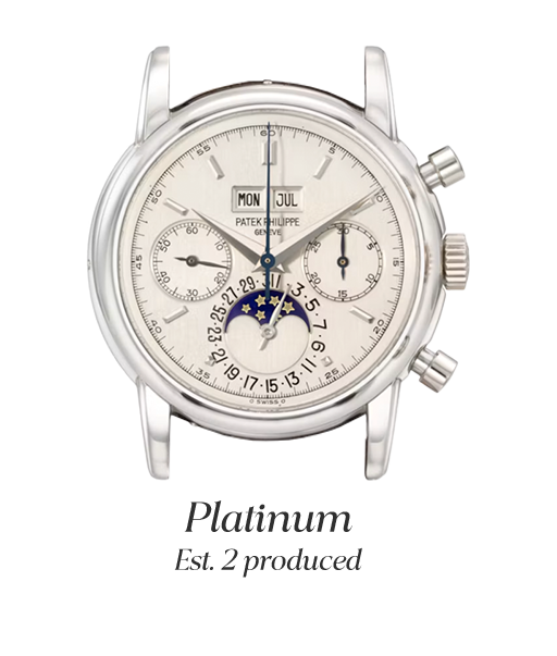 patek philippe 2499 platinum metal breakdown