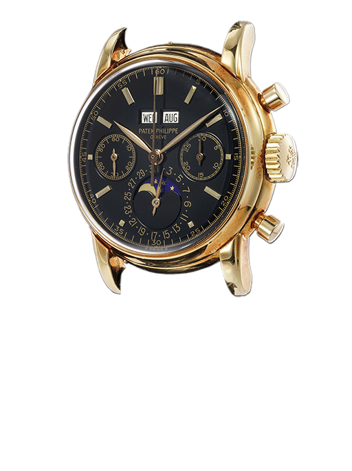 Patek Philippe 2499 yellow gold third series galvanized black dial