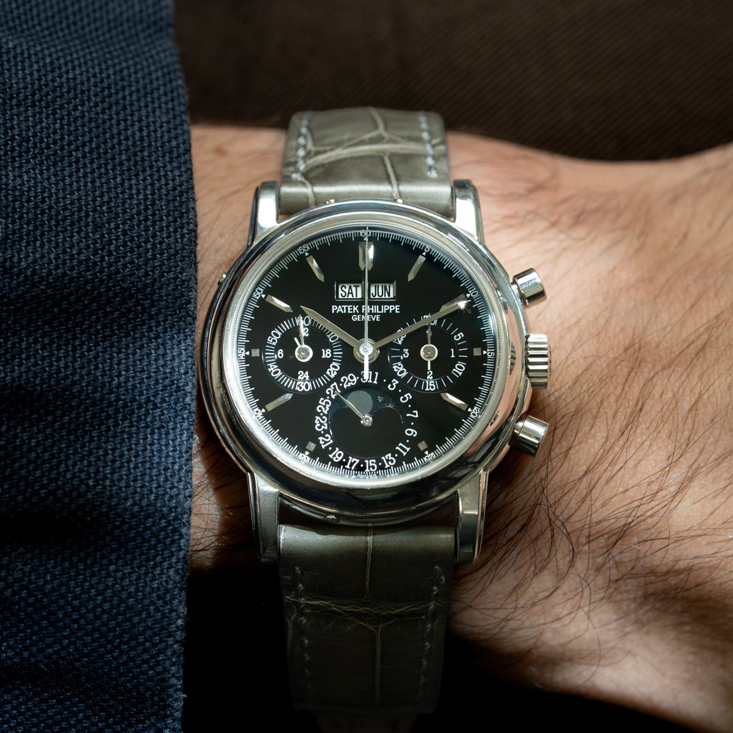 Perpetual Calendar Chronograph Ref. 3970EP