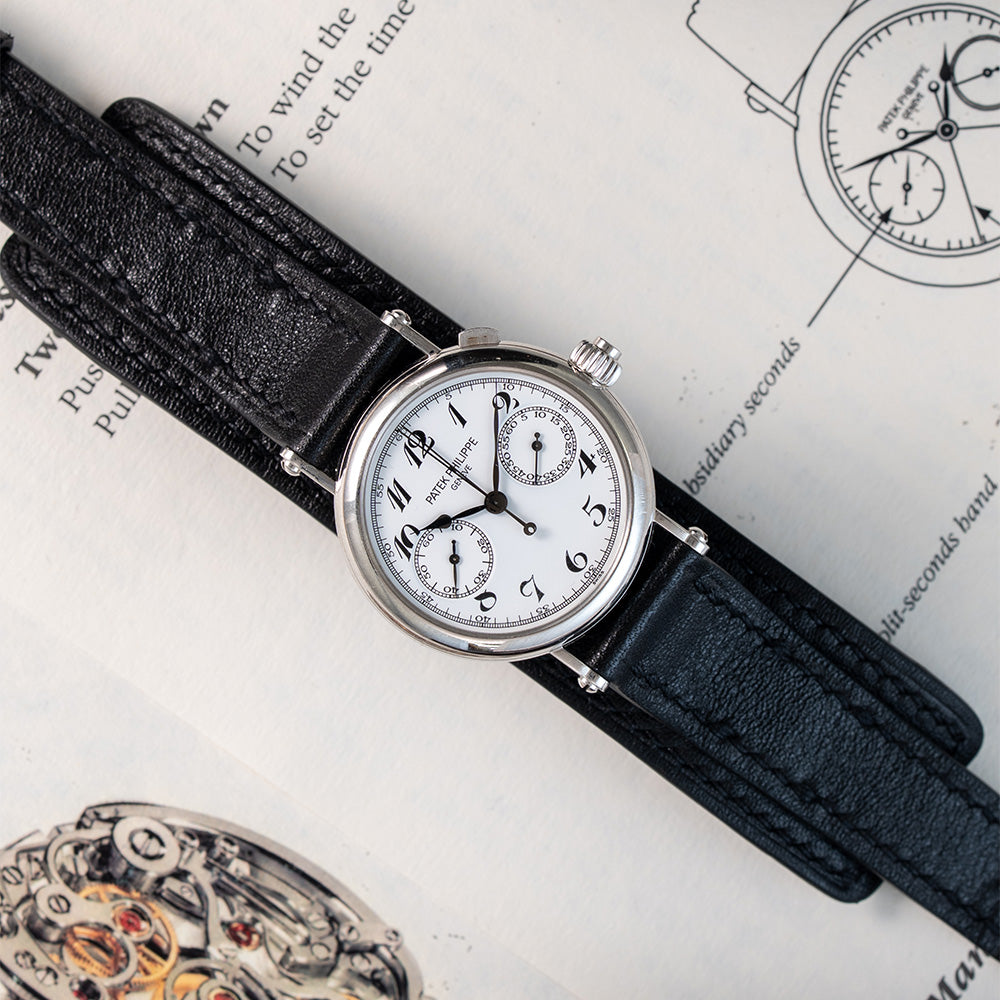 Single Button Split Seconds Chronograph Ref. 5959P-001