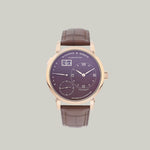 A. Lange & Söhne Daymatic Ref. 320.050 18k honeygold limited edition brown dial
