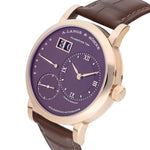 A. Lange & Söhne Daymatic Ref. 320.050 18k honeygold limited edition brown dial