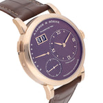 A. Lange & Söhne Daymatic Ref. 320.050 18k honeygold limited edition brown dial