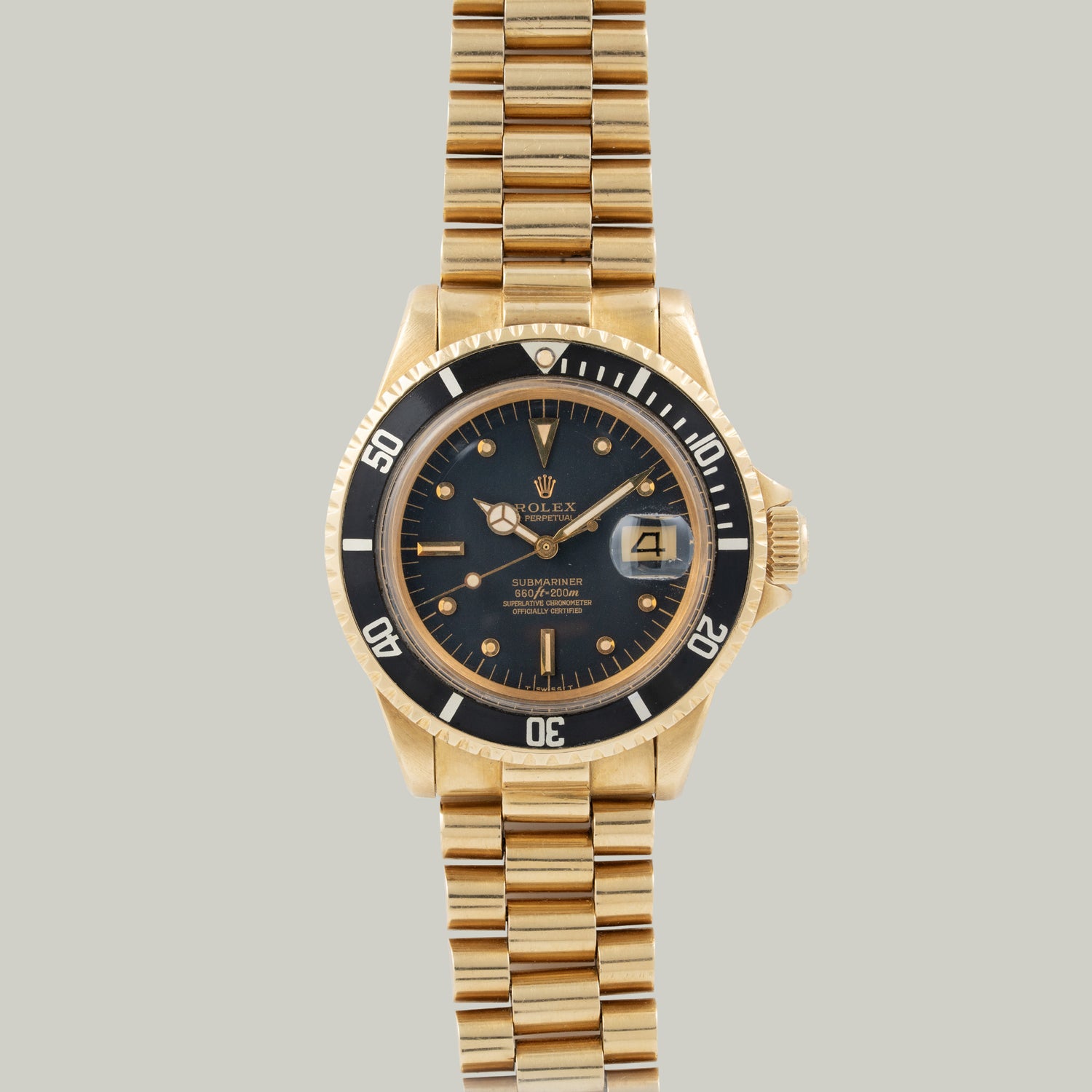 Submariner Ref. 1680 "Hecho En Mexico" with Presidential Bracelet