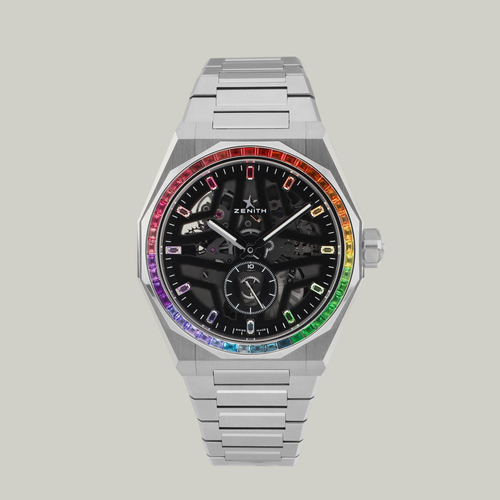 Defy Skyline Skeleton Dial Bhindi Limited Edition Ref. 16.9301.3620/21.I001