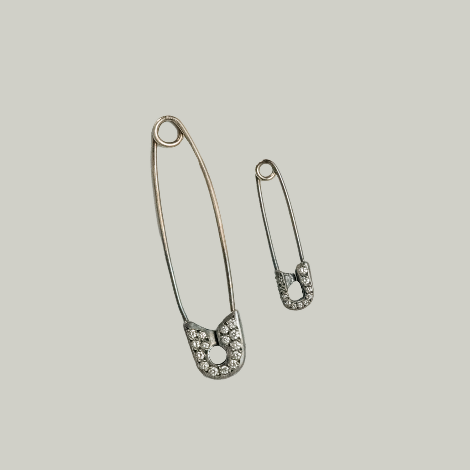Safety Pins With Diamonds