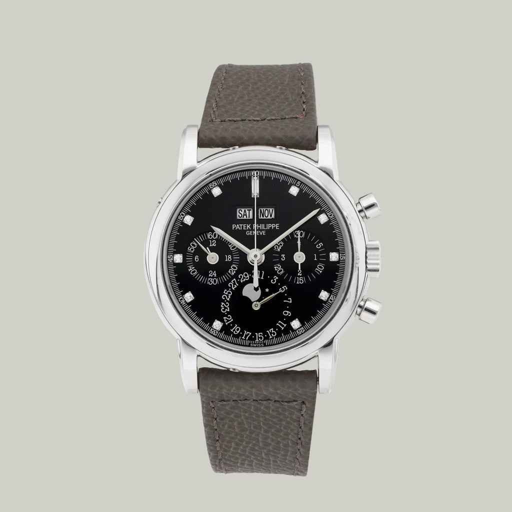 Perpetual Calendar Chronograph Ref. 3970EP-019 "Black Dial"