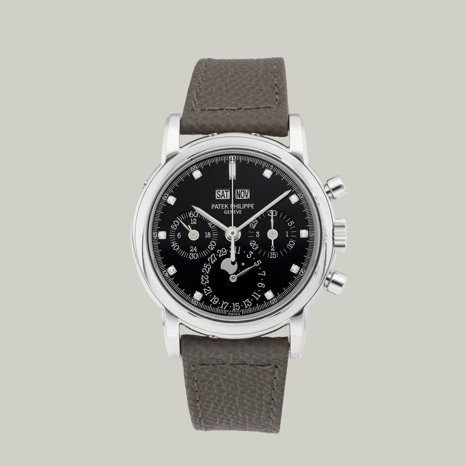 Perpetual Calendar Chronograph Ref. 3970EP-019 "Black Dial"