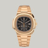 Nautilus Flyback Chronograph Ref. 5980/1R Double Signed Tiffany & Co.