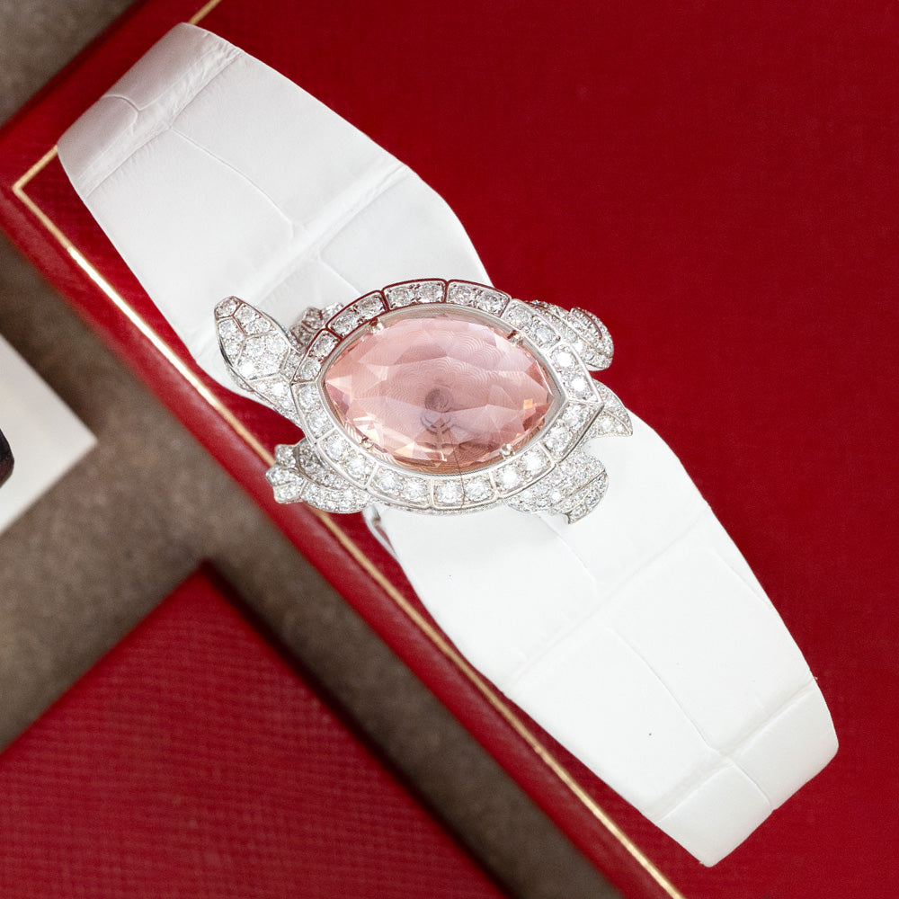 Secret "Tortue" Ref. HPI00519 Morganite