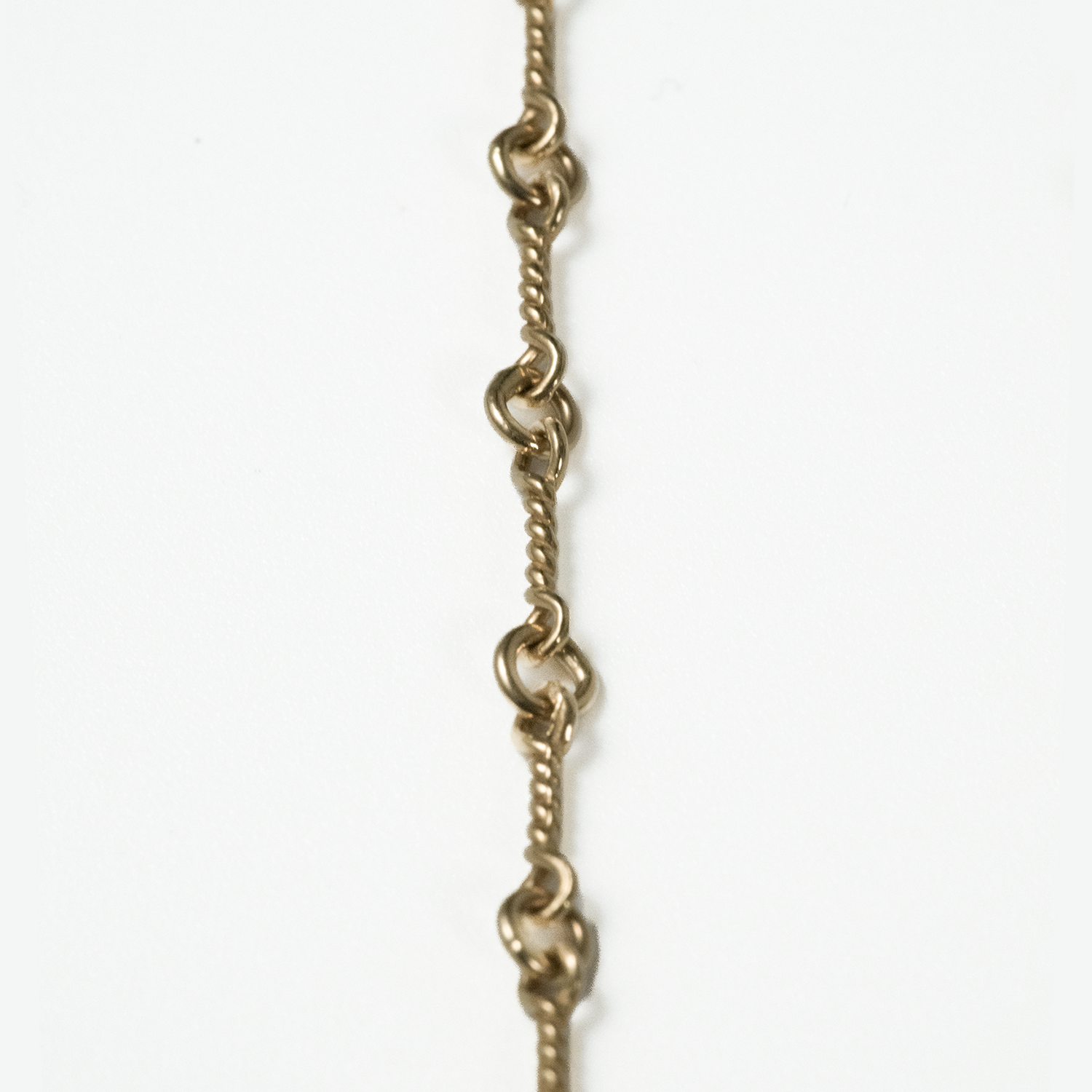 22K Yellow Gold Twisted Chain