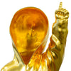 Heaven and Earth Bronze and Gold Leaves Sculpture Limited Edition 5/8