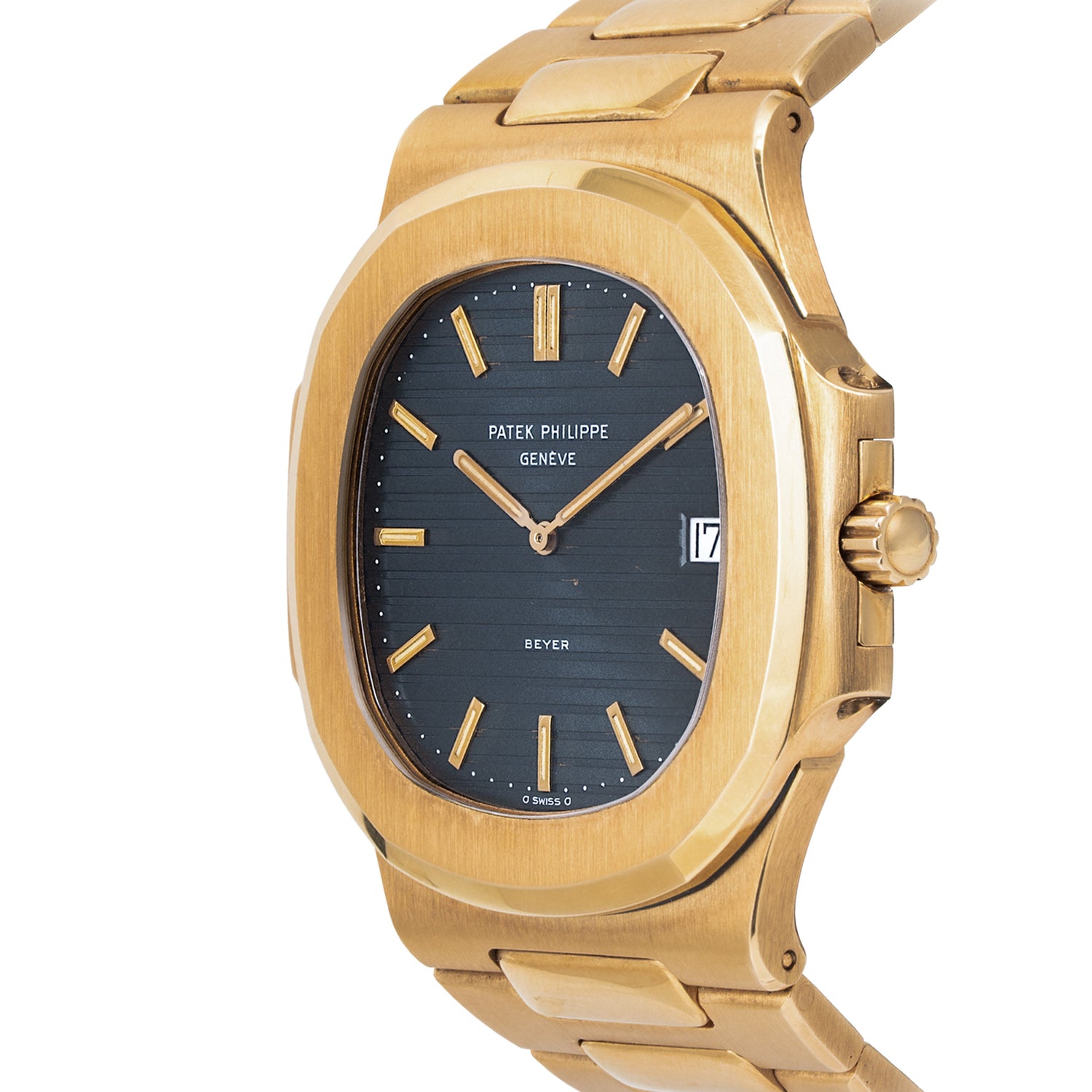 Nautilus "Jumbo" Ref. 3700/1 Double Signed Beyer