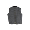 Papa Back Cross Patches Quilted Vest