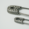 Safety Pins With Diamonds