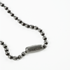 CH Cross Diamonds Pendant, Baby Fat Cross With Diamonds And Ball Chain Necklace