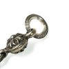 Tiny CH Cross with One Silver Ball Charm