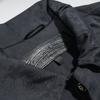 Monogram Cross Pattern Script Logo Jacket