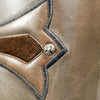 Brown Leather Pillow Small