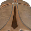 Brown Leather Pillow Small