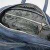 Leather Fleur Cross Patch Bowling Bag