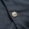 Monogram Cross Pattern Script Logo Jacket