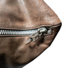 Brown Leather Pillow Large
