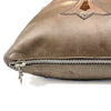 Brown Leather Pillow Small