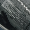 Leather Fleur Cross Patch Bowling Bag