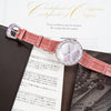 Calatrava Ref. 4899/900G-001 Diamond & "Pink MOP" Dial
