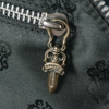 Leather Fleur Cross Patch Bowling Bag