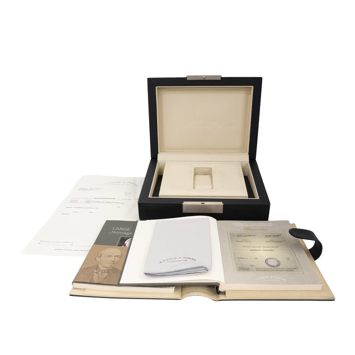 A. Lange & Söhne Lange 1 Tourbillon Homage to F.A. Lange Ref. 722.050 18k honeygold limited edition of 150 pieces