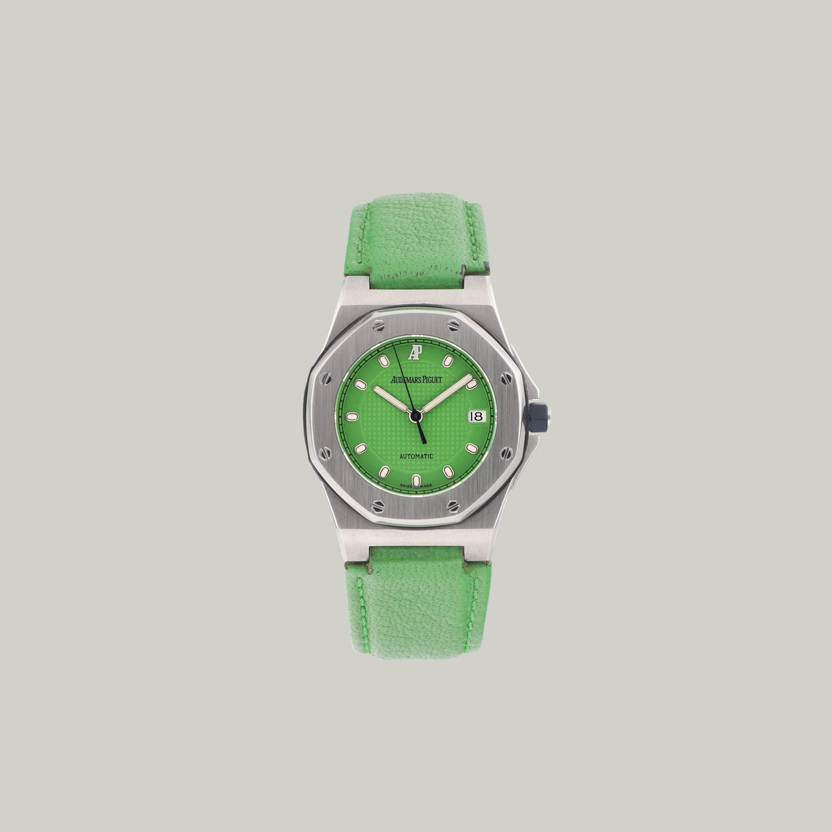 Audemars Piguet Ladies Royal Oak Offshore Ref. 77151ST stainless steel green dial