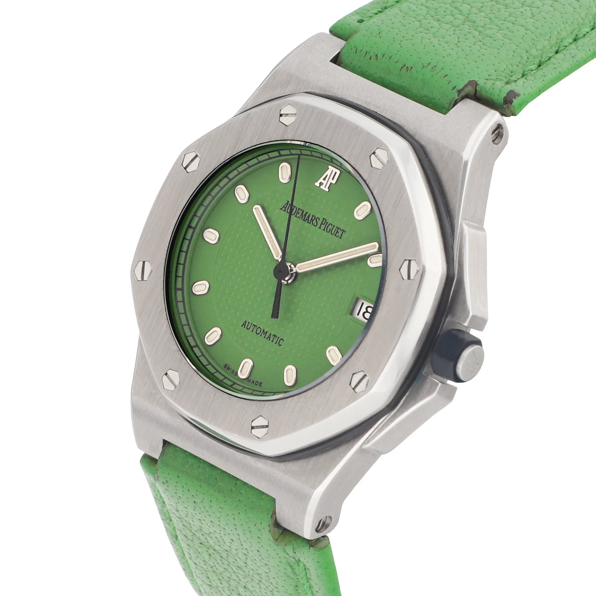 Audemars Piguet Ladies Royal Oak Offshore Ref. 77151ST stainless steel green dial