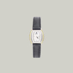 Audemars Piguet Ref. 67528BC 18k white gold with MOP dial with sapphire- and diamond-set bezel