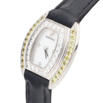 Audemars Piguet Ref. 67528BC 18k white gold with MOP dial with sapphire- and diamond-set bezel