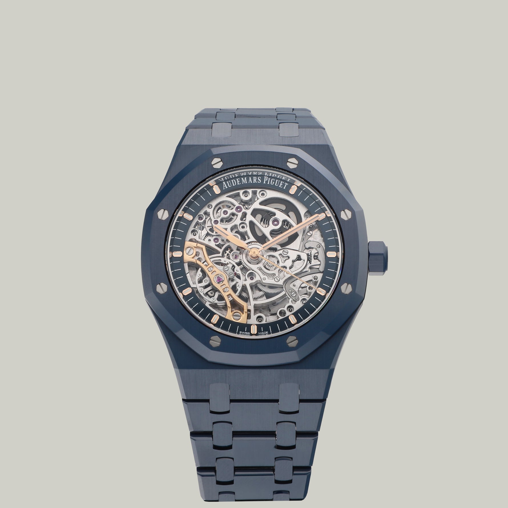 Audemars Piguet Royal Oak Ref. 15416CD Blue Ceramic and Openworked Dial