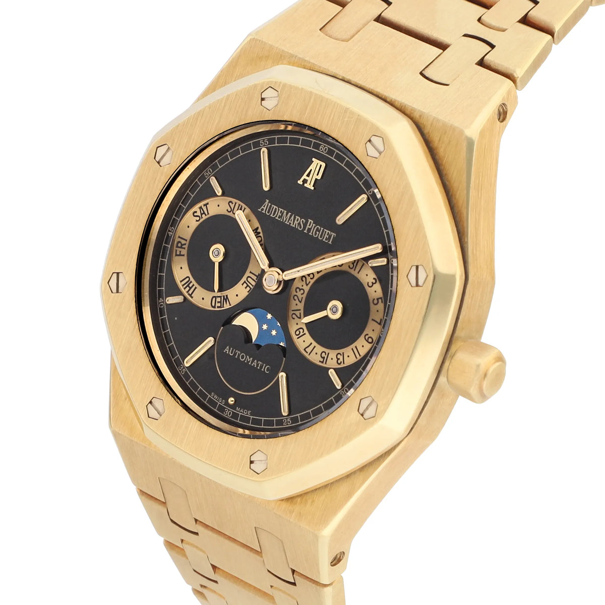 Audemars Piguet Royal Oak Ref. 25594BA 18k yellow gold black dial
