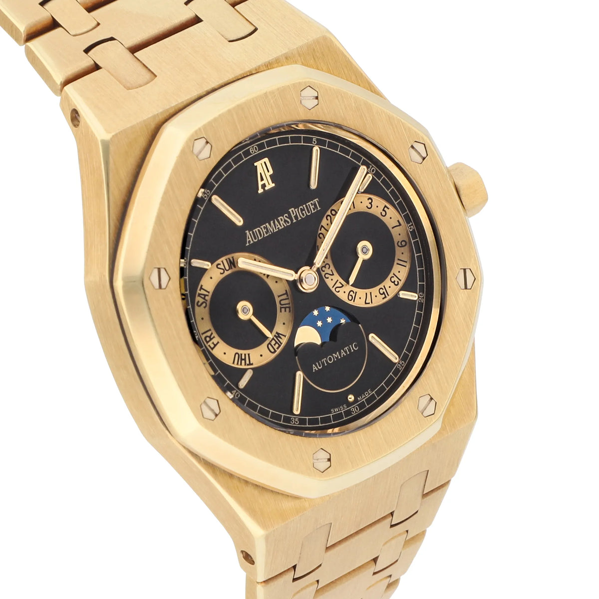 Audemars Piguet Royal Oak Ref. 25594BA 18k yellow gold black dial