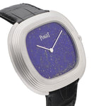 Black Tie "Andy Warhol" Lapiz white gold with lapis lazuli dial