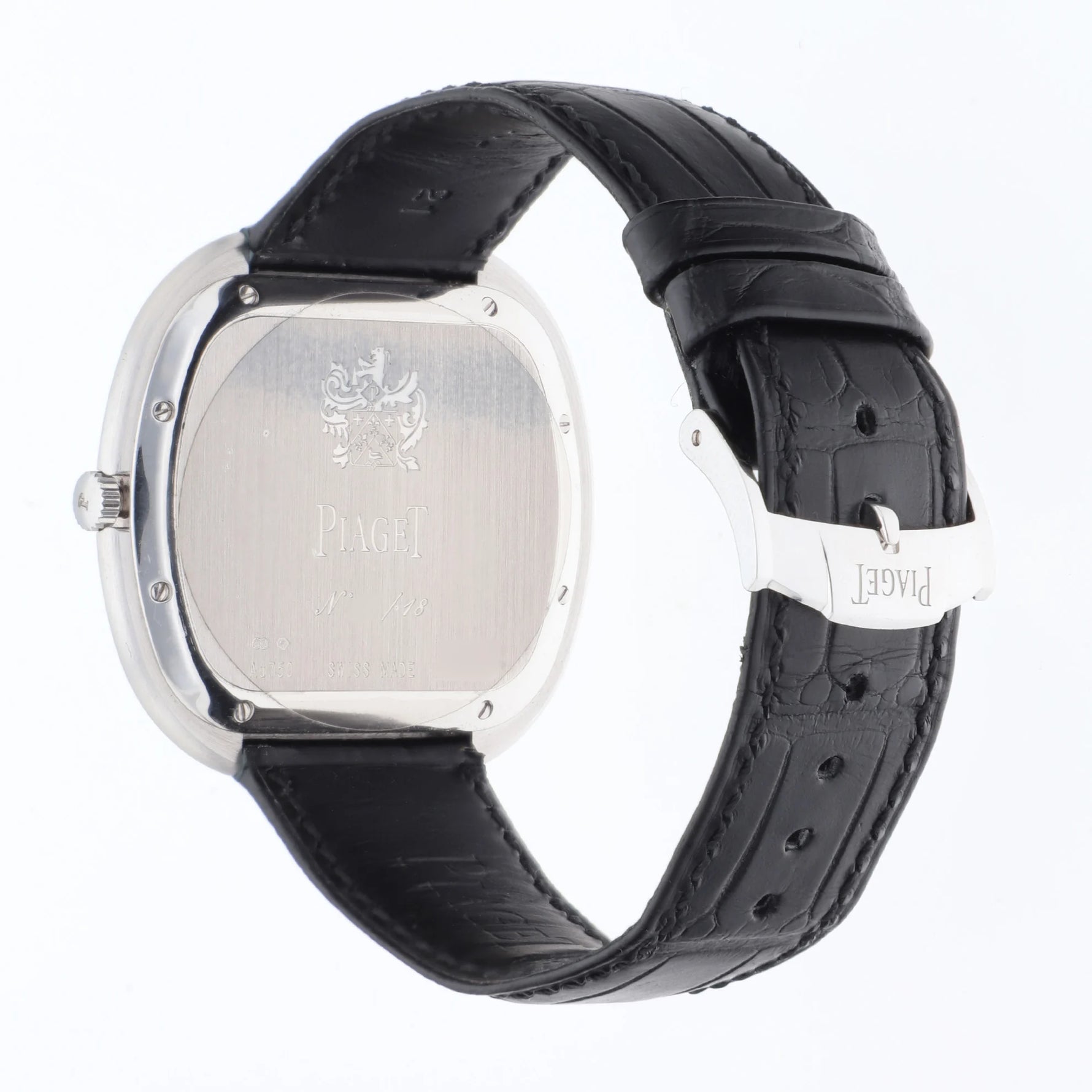 Black Tie "Andy Warhol" Lapiz white gold with lapis lazuli dial