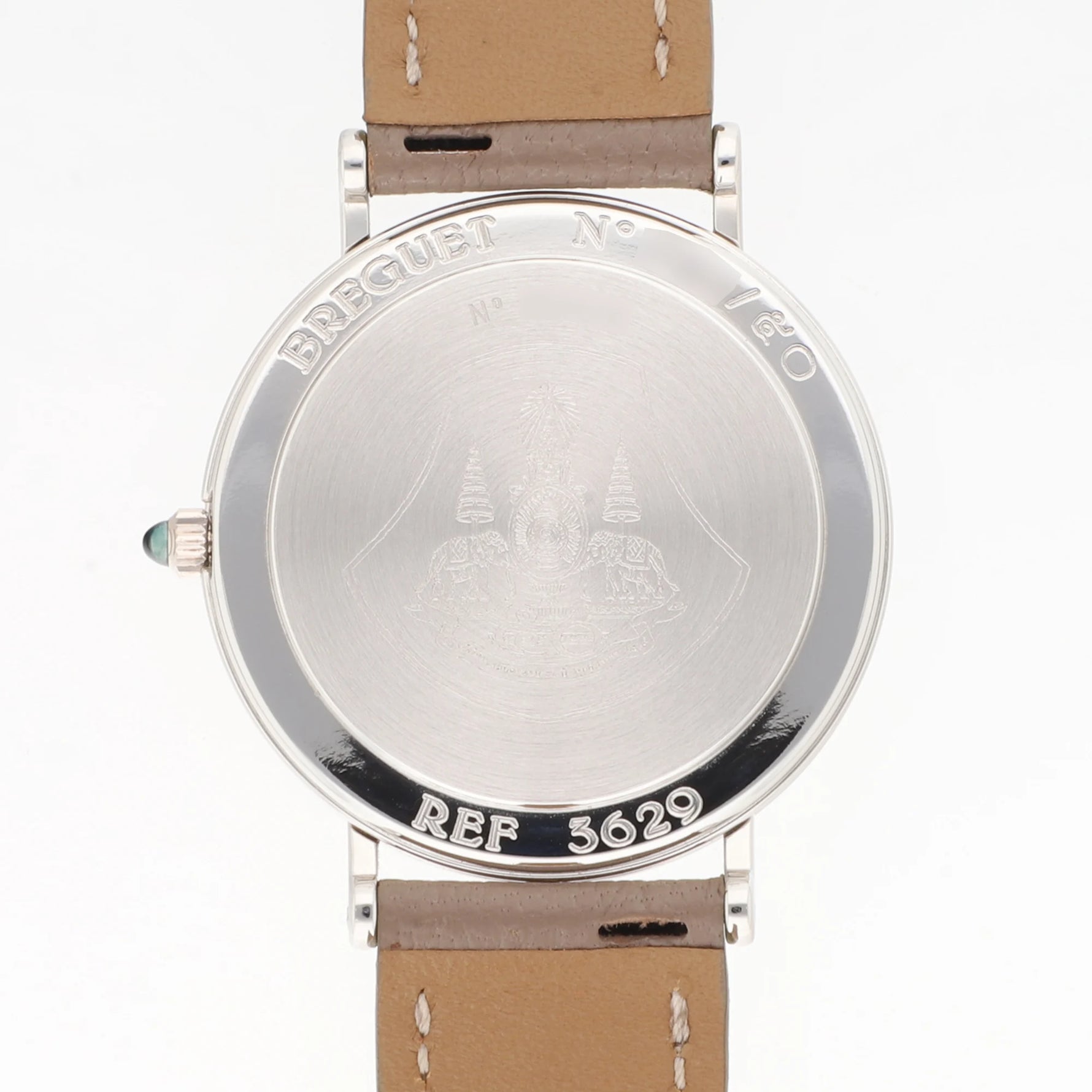 Breguet Ref. 3629 Thai Numerals jump hour platinum