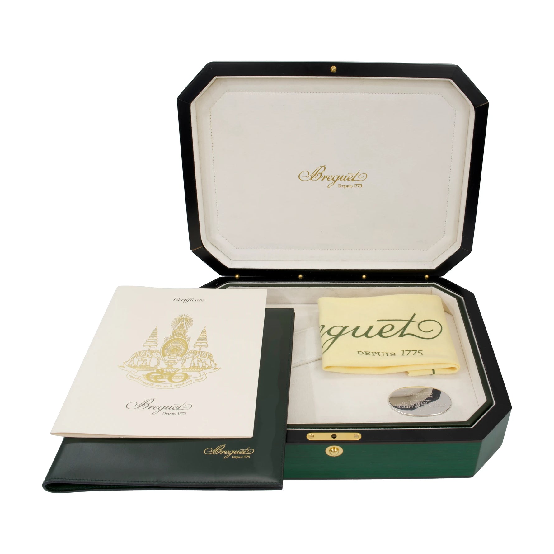 Breguet Ref. 3629 Thai Numerals jump hour platinum set