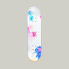 Watercolor Monogram Print Skateboard