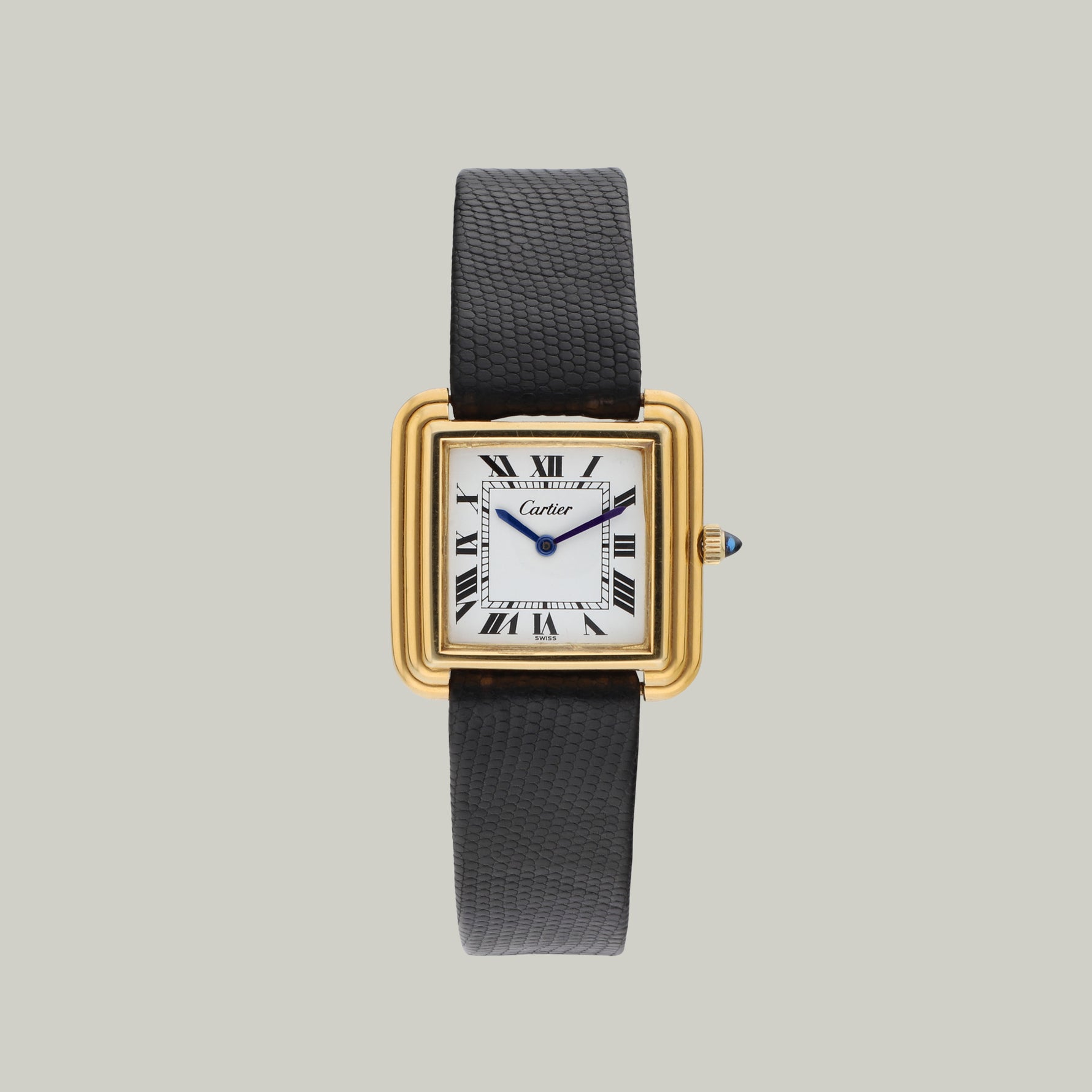 Vintage Cartier Stepped Tank Ref. 25716 gold-plated