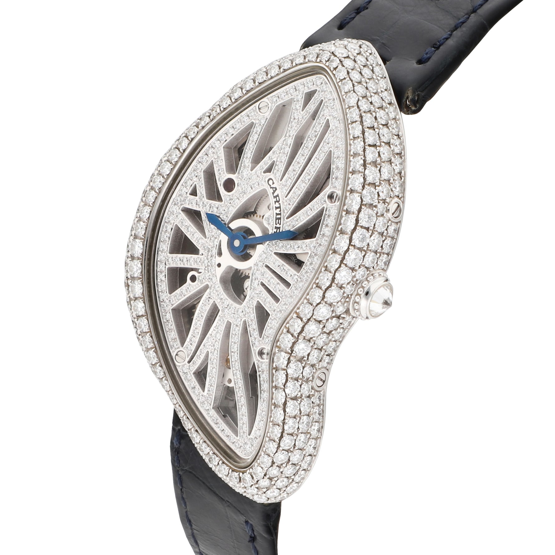 Cartier Crash Ref. 3740A diamonds Limited Edition 67 Pieces