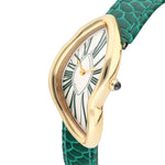 Cartier Crash Ref. WGCH0099 "New Special Order" 18k yellow gold green roman numerals